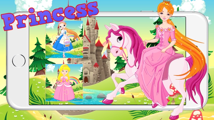 Princess & Unicorns for Kids : Cute Jigsaw Puzzles