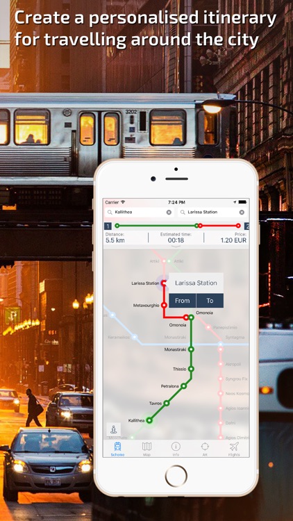 Athens Subway Guide and Route Planner