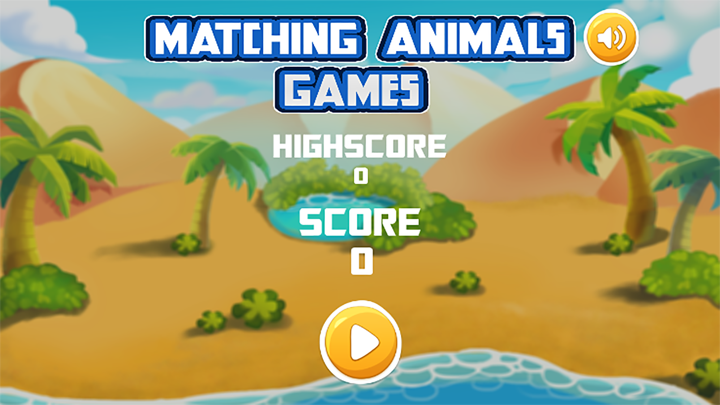Matching animals games for preschool Endless screenshot 1