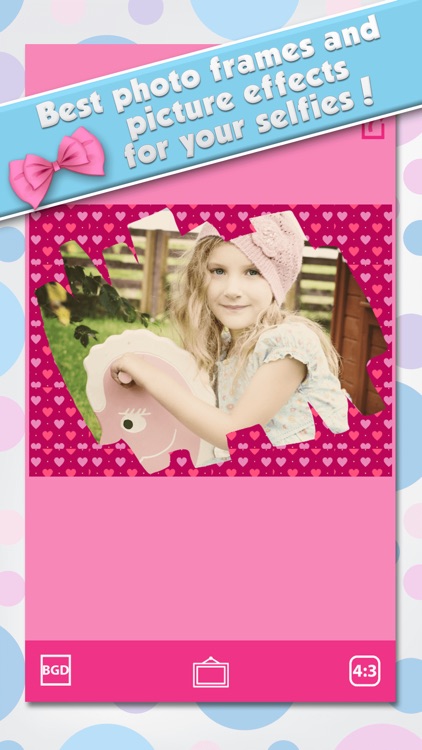 Cute Girl Photo Studio Editor - Frames and Effects screenshot-4