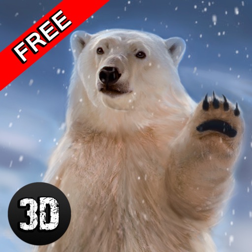 Wild Arctic Bear Survival Simulator 3D Free iOS App