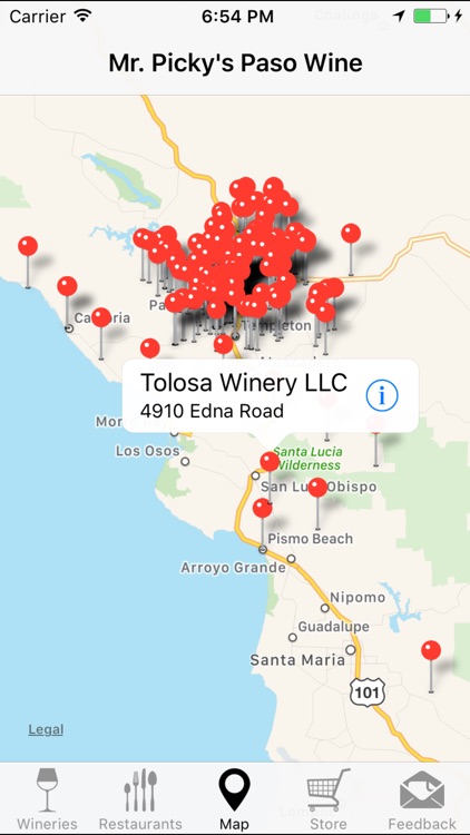 Mr. Picky's Paso Robles Wine Tasting App screenshot-4