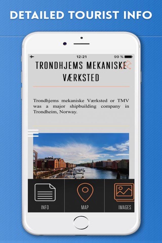 Trondheim Travel Guide and Offline City Map screenshot 3