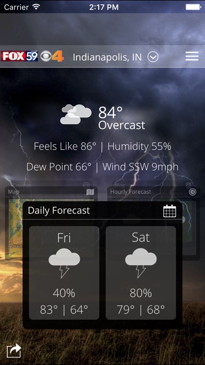 The Indy Weather Authority - Fox59 and CBS4