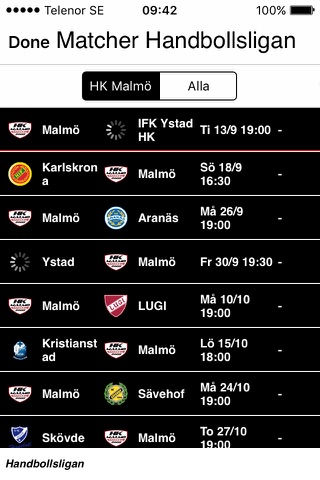 HK Malmö Officiella screenshot 3