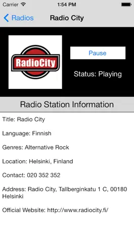 Game screenshot Finland Radio Live (Suomen Kieli, Finnish, Swedish, Suomalainen) apk