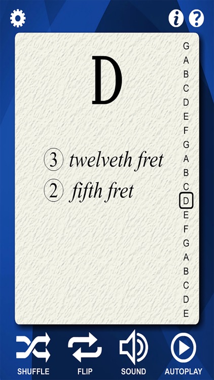 Mandolin Notes Flash Cards screenshot-3