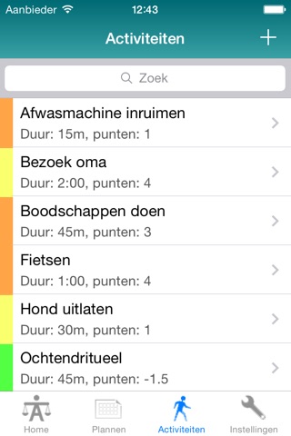 Activiteitenweger screenshot 2