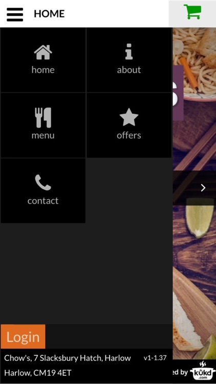 Chow's Mexican Takeaway CM19 4ET