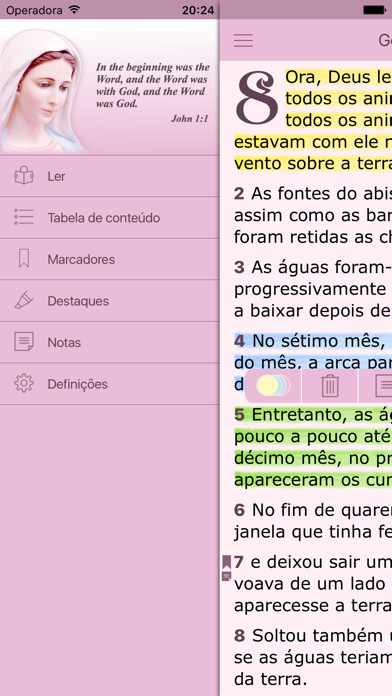 Bíblia Católica da Mulher em Português - Catholic Women's Bible in Portuguese screenshot 2
