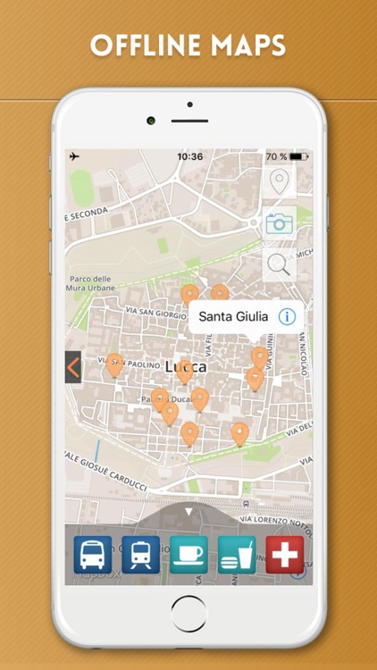 Lucca Travel Guide with Offline City Street Map screenshot-4