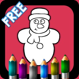 Christmas. Coloring books for kids. Free