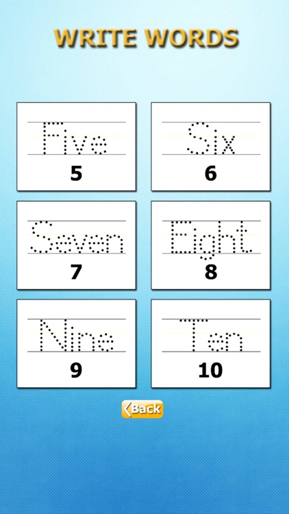 Write English Words HD: Learn to write from A-Z and number from 1-10, free games for children screenshot-4