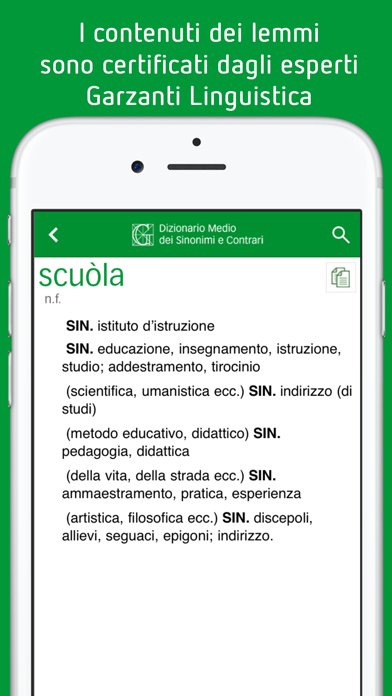 How to cancel & delete Dizionario Sinonimi e Contrari from iphone & ipad 3