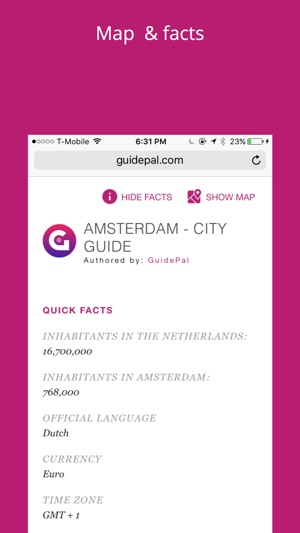 Amsterdam City Travel Guide - GuidePal(圖5)-速報App