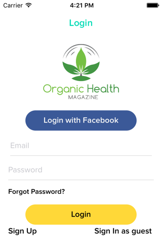 Organic Health Magazine screenshot 4