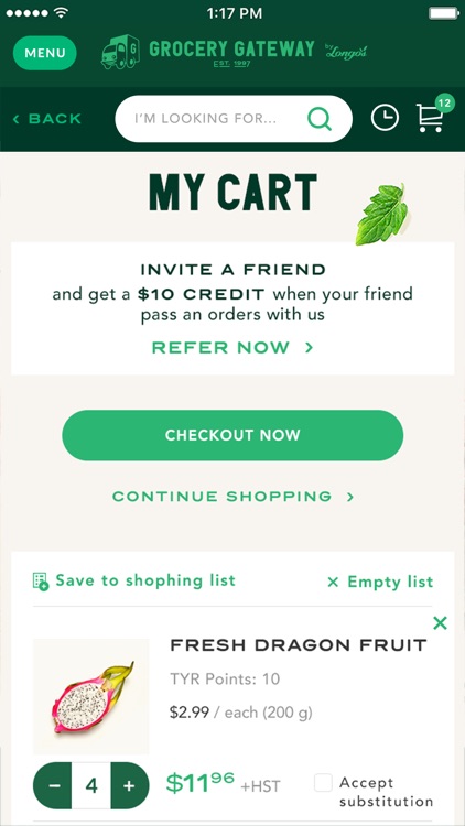 Grocery Gateway screenshot-3