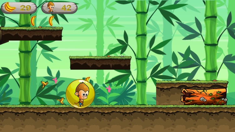 Endless Monkey Run - Super Bananas Adventure Games