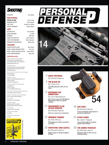 Personal Defense Magazine screenshot 2