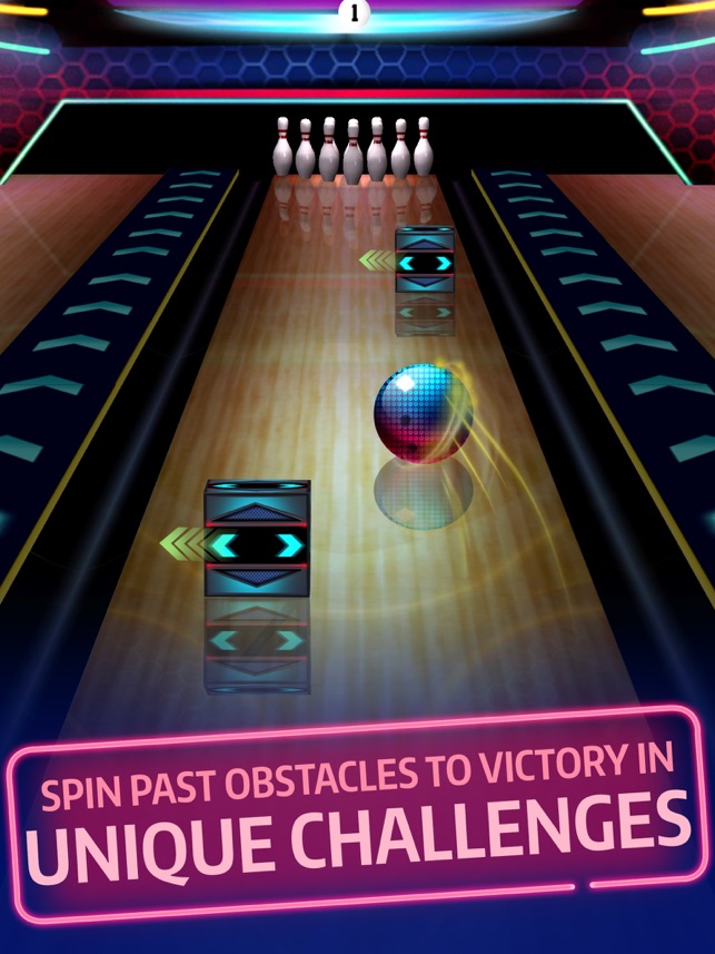 ‎Bowling Central - Online multiplayer, Puzzles, Tournaments, Apple TV support, Free game! Screenshot