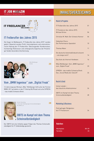 IT Job Magazin screenshot 4