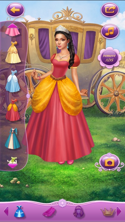 Dress Up Princess Thumbelina screenshot-0