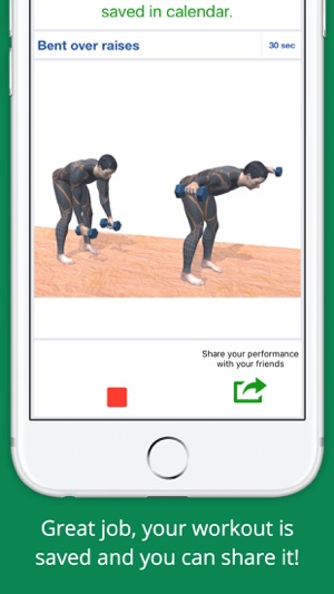 Upper Body Challenge Workout with dumbbells PRO(圖4)-速報App