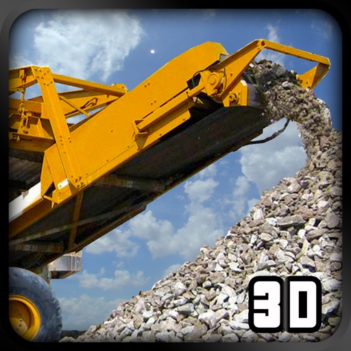 Extreme Construction Crane Operator & Stone Crusher 3D Simulator Game iOS App