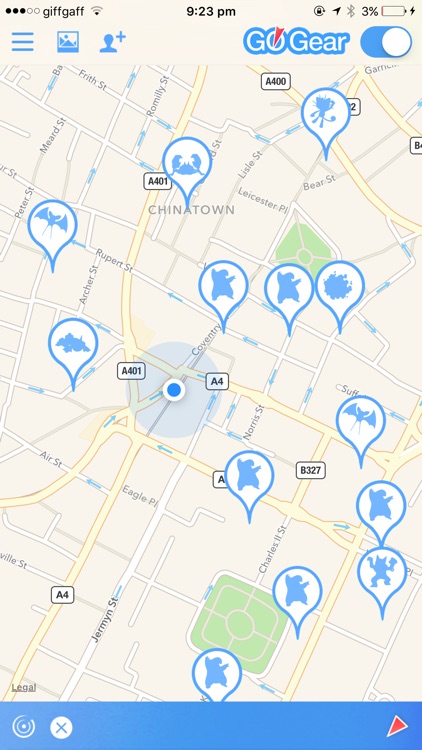 GO Gear - Live Maps for Pokémon GO