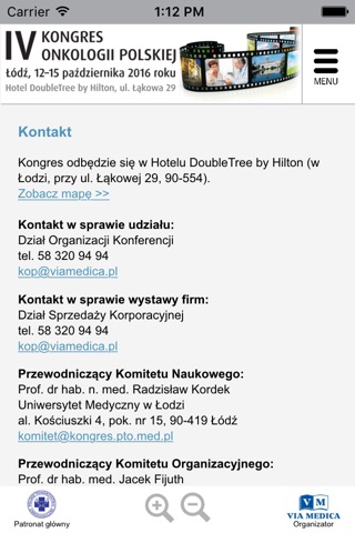 IV Kongres Onkologii Polskiej screenshot 4
