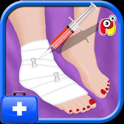 Crazy Ankle Surgery - Surgeon & Kids Doctor Game