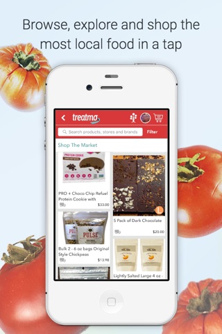 Treatmo - Fresh local food screenshot 2