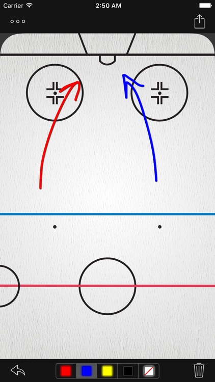 InfiniteHockey Whiteboard