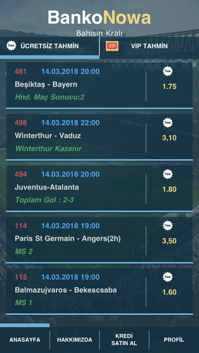 Bankonowa Maç Tahminleri screenshot 2
