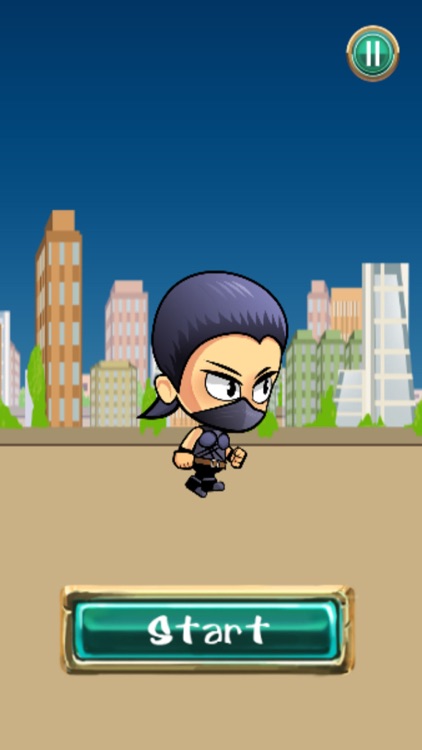 Running disappear avoid obstacles