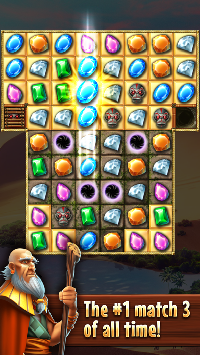 How to cancel & delete Jewel Quest: Best Match 3 Games from iphone & ipad 1