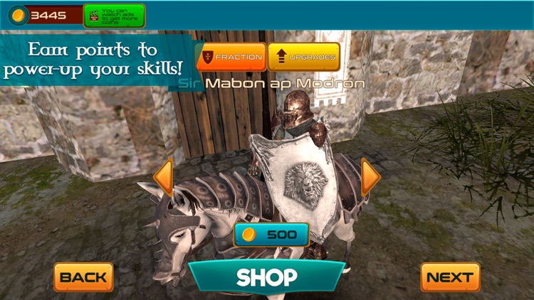 Knight Fighting Horse Ride screenshot-3