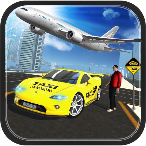 Airport taxi driver sim 2016 iOS App