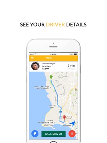 Taxidi - Cyprus Taxi Service & Transfers screenshot 3