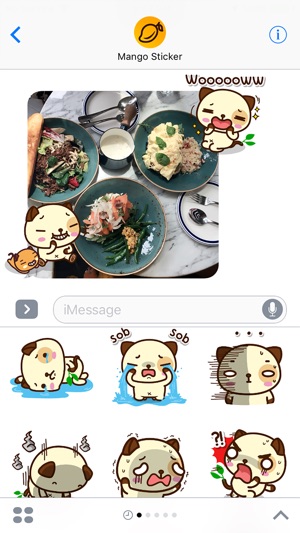 Pandadog - Mango Sticker(圖1)-速報App