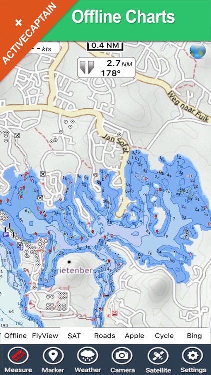 Curacao - GPS Map Navigator