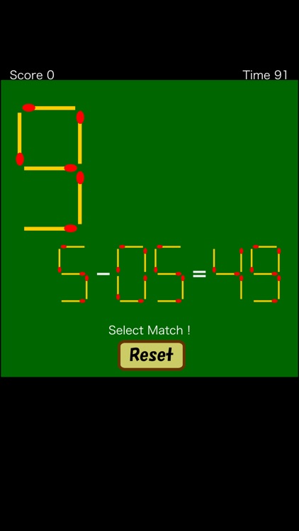 Match Puzzle Calculation