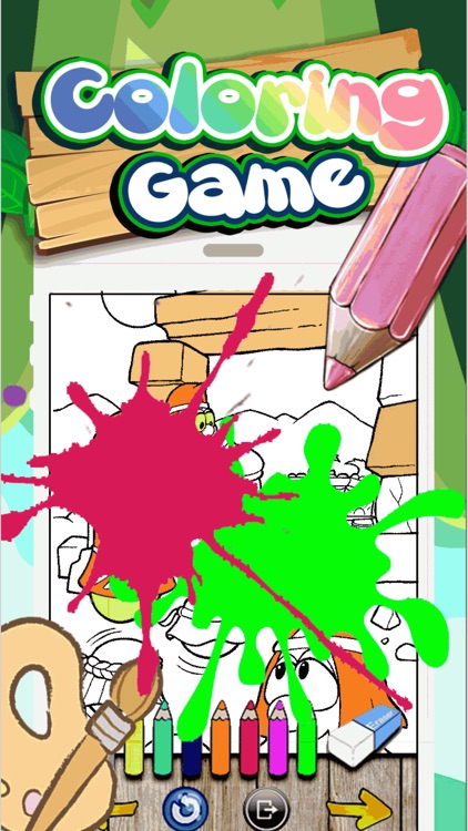 Color For Kids Game Veggie Tales Version