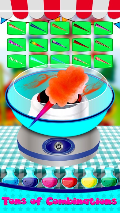 RAINBOW COTTON CANDY MAKER 2 CARNIVAL FAIR FOOD 1.0.1 IOS GAME GIẢI TRÍ RAINBOW COTTON CANDY MAKER 2 CARNIVAL FAIR FOOD 1.0.1 IOS
