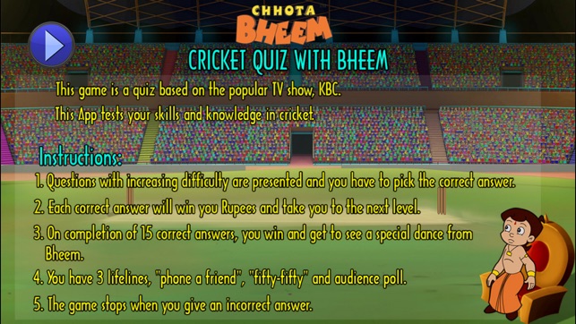 Cricket Quiz with Bheem(圖1)-速報App