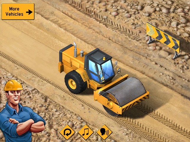 Kids Vehicles: Construction HD Lite for iPad(圖1)-速報App