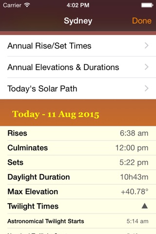 Sun Seeker - Tracker & Compass screenshot 4