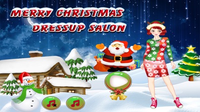 How to cancel & delete Merry Christmas Dressup Salon - Girls games free from iphone & ipad 1