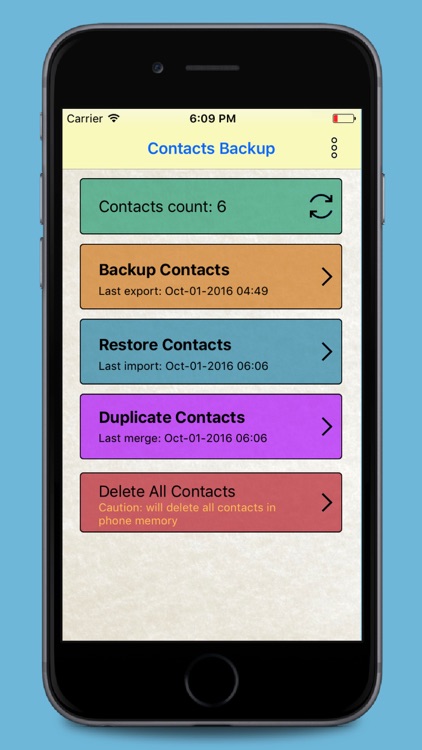 Contacts Backup - for Google drive, Box, Dropbox screenshot-3