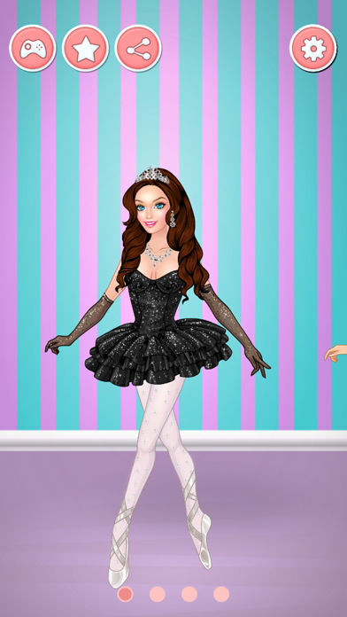 How to cancel & delete Ballerina Dress up - Ballet Fashion And Makeover from iphone & ipad 1